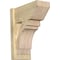 Ekena Millwork Merced Slat Rough Sawn Outlooker, Douglas Fir, 8"W x 16"D x 20"H OUT08X16X20MRC06RDF - alternate 1